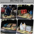 thumbnail image 3 of COEQINE Universal Auto Cargo Mat 29" x 39", Scratch-proof Non-Slip Dog Trunk Cover Stylish Car Accessory Fits Most Cars, SUVs & Trucks, Lovely Cat Floral Butterfly, 3 of 7