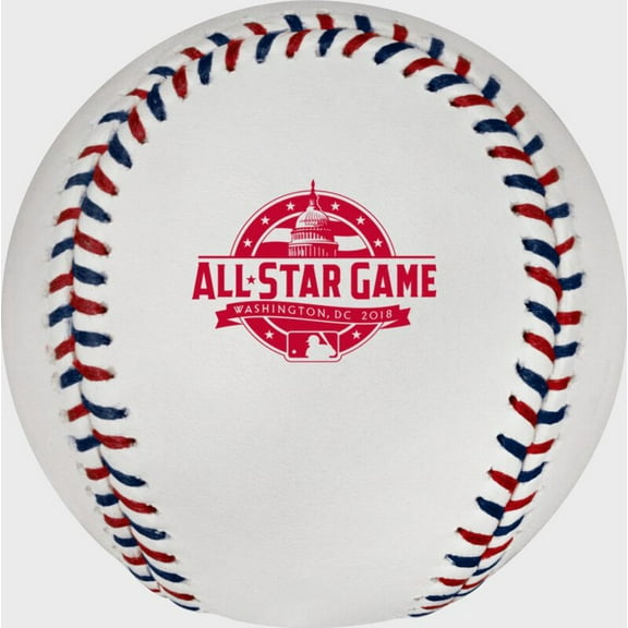 2018 All-Star Game Rawlings Official MLB Leather Game Baseball Robert Manfred - 1