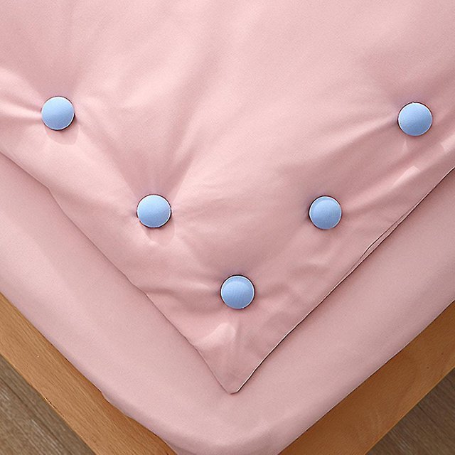 Clip de fijación Funda de edredón Soporte de sujetador de pinza a presión para ropa de cama Edredón (1set-blue) LingWen 1327534320862