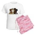 thumbnail image 6 of CafePress - Labradoodle Lover Women's Light Pajamas - Women's Short Sleeve Print T-Shirt and Pants Light Cotton Pajama Set, 6 of 7