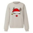 thumbnail image 1 of VJATTWR Merry Sweatshirt Men Get it Fast Couple's Matching Crewneck Hoodie Unisex Pattern Print Long Sleeve Top, 1 of 6