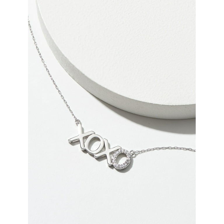 Forever Facets Women's Sterling Silver Cubic Zirconia 