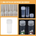 thumbnail image 3 of UPOUART 100pcs Empty Sample Bottles Transparent PP for Home Use and Travel, 3 of 8