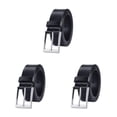 thumbnail image 3 of Qarigey Jeans Belt For Men - Versatilidad confiable Fabricado con cuero de vaca Durable Mens Belts Amplia aplicación black3.5cm 120cm Type1 NO1, 3 of 6
