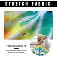 thumbnail image 3 of Office Chair Cover Stretchable Computer Desk Chair Seat Covers 2 Piece Waterproof Swivel Chair Protective Slipcover, 3 of 6