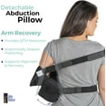 thumbnail image 6 of Alpha Medical Shoulder Immobilizer w/ Removable Pillow – Rotator Cuff – Sublexion – Shoulder Abduction Sling – Post-Op Shoulder & Arm Brace w/ exercise ball.  Fits Right or Left Arm.  L3660, 6 of 6