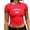 Red, variant on SJLDQY Women's Liberia Soccer Tshirts Short Sleeve International Football T-Shirts for Women Casual Crew Neck Liberia Flag Graphic Y2K Breathable Athletic Tops