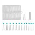 thumbnail image 1 of 240 PCS/Box Sculpted Nail Tips Manicure Fake French Extension, 1 of 7