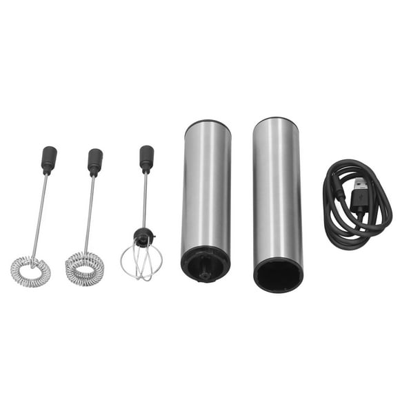 Espumador de leche Jadeshay Espumador de leche portátil Carga USB 800 mah