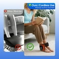 thumbnail image 5 of 3 in 1 Foot Massager,Foot Massager for Plantar Fasciitis,Wireless & Portable with 3-Level Heat Massage Adjustable, 5 of 12