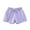 Purple, variant on GYRATEDREAM Toddler Kids Girls Shorts Summer Cotton Casual Drawstring Solid Active Bike Short Pants 1-10 Years