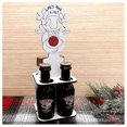 thumbnail image 1 of Mini portabotellas divertido navideño, mini soporte para botellas de licor para bebidas, bonito adorno de escritorio de madera, vamos a buscarlo, 1 of 5