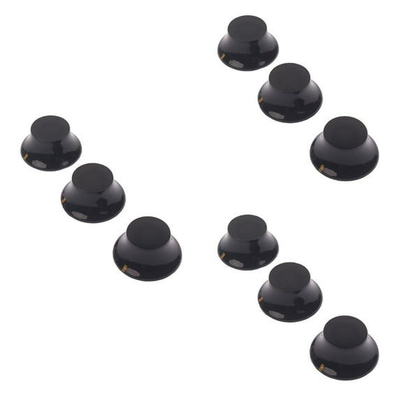 Black Guitar Knobs Electric Parts Volume Remote Bass Control Effect Pedal 9 PCS/