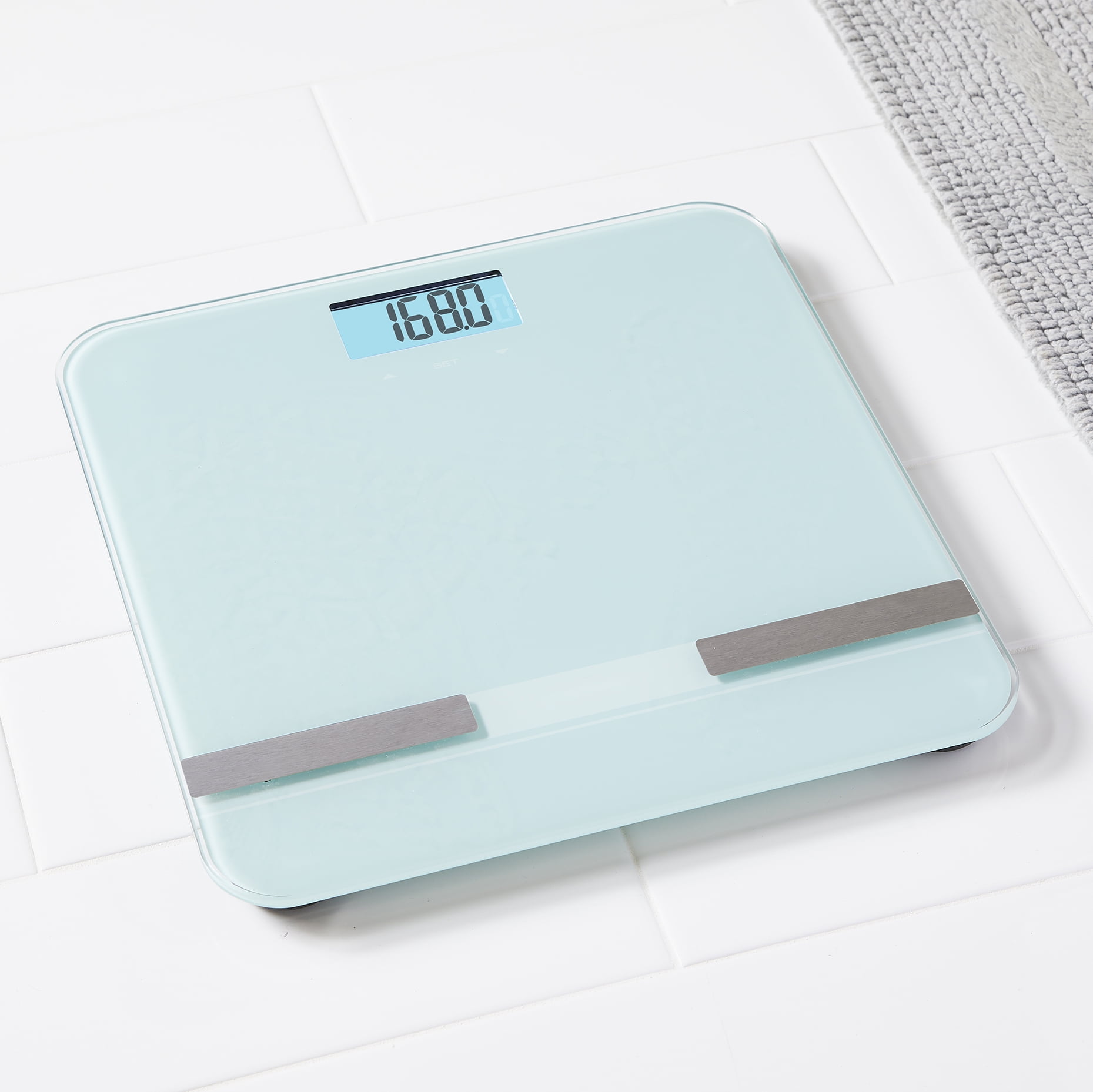 Better Homes & Garden Body Composition Digital Scale, LCD Display, Blue