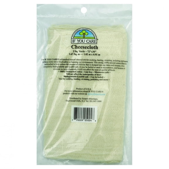 If You Care Certified Organic Unbleached Cheesecloth