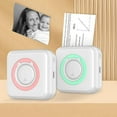 thumbnail image 3 of 2023 InstaProud Portable Sticker Printer, Bluetooth Thermal Printer, Blue with 5 Sticker Rolls, 3 of 7