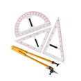 thumbnail image 2 of Abbracc Drawing Tool with Removable Handle Set for Blackboard Teachers Whiteboard Four Four piece set, 2 of 9