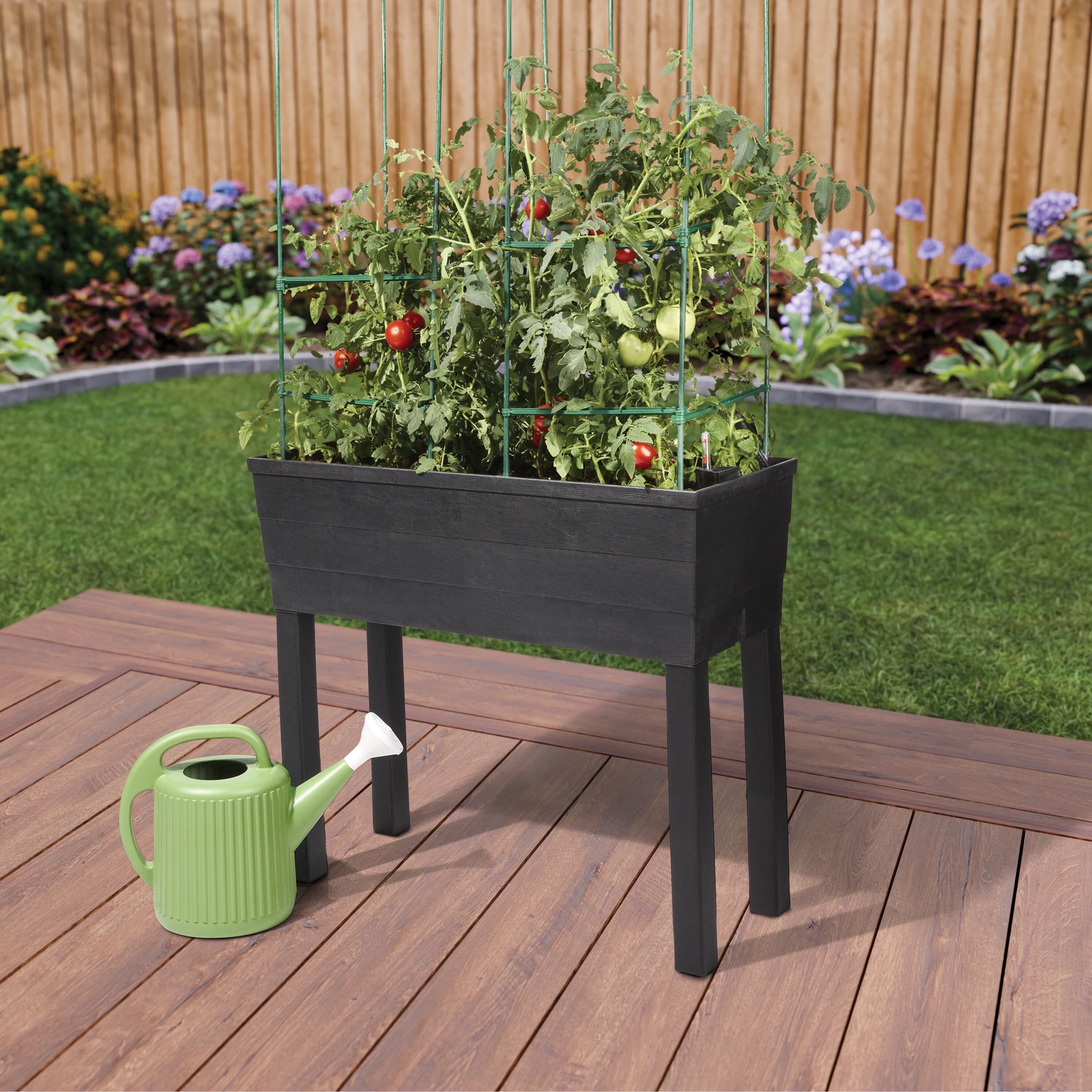 Expert Gardener Elevated Garden Bed with Self-Watering System for Patios