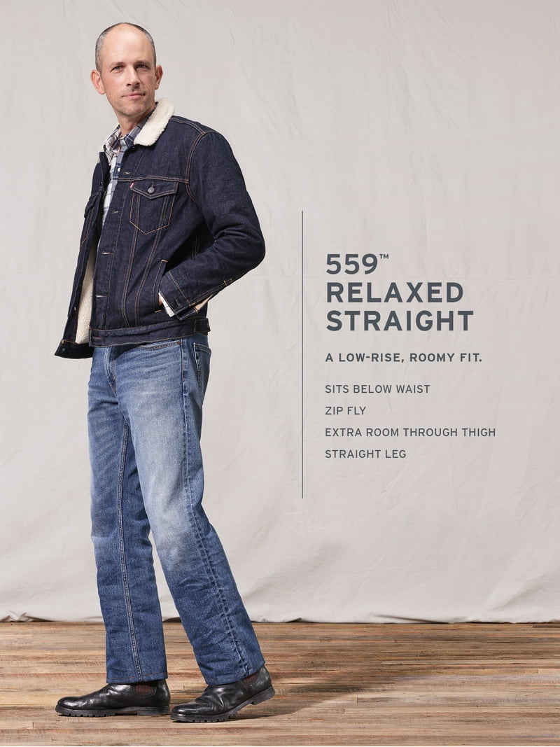 (取寄) リーバイス メンズ メンズ 559 リラックスド-フィット ストレート Levi's Mens men Levi's Mens 559 Relaxed Straight Navarro Stretch Levi's Men's 559 Relaxed Straight Fit Jeans - Walmart.com