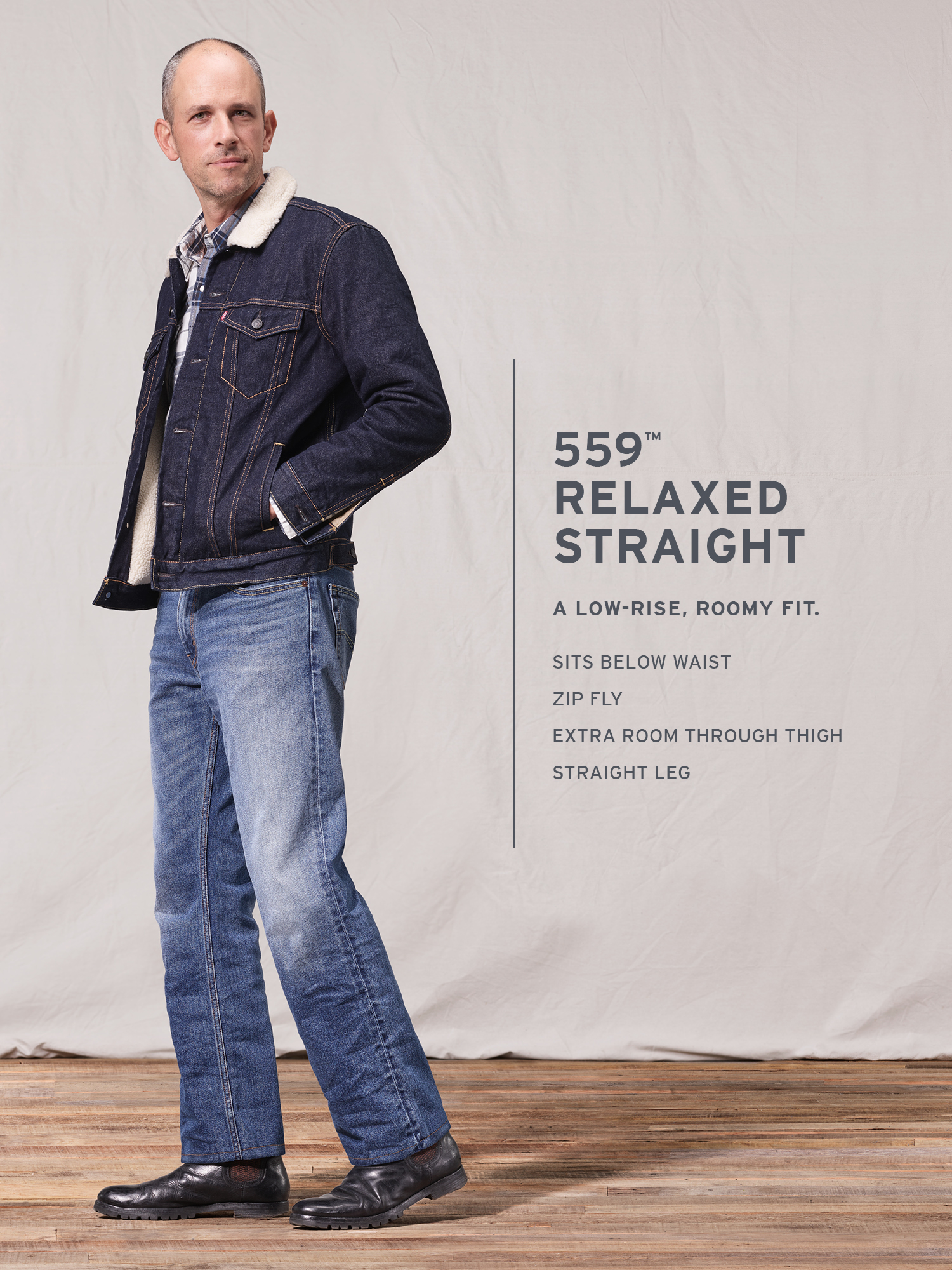 Levi's Men's 559 Relaxed Straight Fit Jeans - image 5 of 7