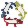thumbnail image 4 of Juguete masticable con chirriador para perros, de algodón, para moler y limpiar los dientes, con sonido de graznido., 4 of 8