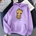 thumbnail image 5 of Sudadera con capucha De Groot para hombre y mujer, suéter Unisex con estampado de Héroe de película, de gran tamaño, de alta calidad, 5 of 5