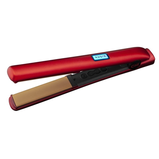 Plancha de peluquería de cerámica digital de 1 pulgada