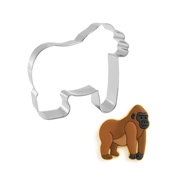 Gorilla Cookie Cutter 4.5 inches A5012B - The Cookie Cutter Shop