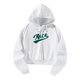 thumbnail image 5 of Sudadera con capucha para mujer, sudadera con capucha de gran tamaño para mujer, estampado verde, sudadera blanca de manga larga de moda, sudadera con XL, 5 of 10