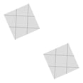 thumbnail image 2 of Naiovety quare Quilting Template Quilter Ruler Quilt Templates Rulers 2.5x2.5inch Fabric Type3, 2 of 6