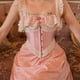 thumbnail image 3 of Cinturón de mujer Baoblaze Moda corsé Cintura ancha hebilla sello rosa, 3 of 8