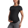 thumbnail image 1 of Remera CRZ YOGA Cloudweight Maternidad Negra XL, 1 of 4