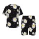 thumbnail image 1 of Balery Daisies Flowers Conjunto de Pijama Infantil de Manga Corta con Estampado – Ropa de Dormir de Algodón Suave-X-Large, 1 of 6