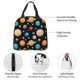 thumbnail image 4 of Easygdp Planets In Deep Space Bolsa Térmica Premium - Tela Oxford Impermeable, Gran Capacidad, Bolsillo Frontal, Unisex para Trabajo, Escuela, Actividades al Aire Libre y Picnics, 4 of 8