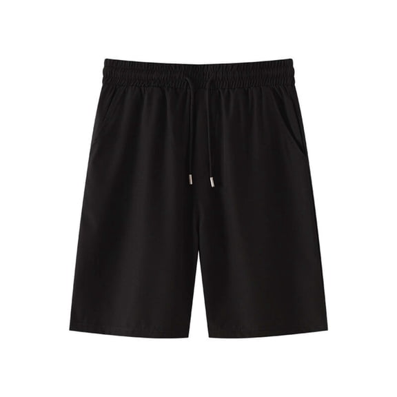 Aursykel Big and Tall Mens Shorts Loose Running Athletic Short Pants Drawstring Elastic Waist Shorts M-5XL