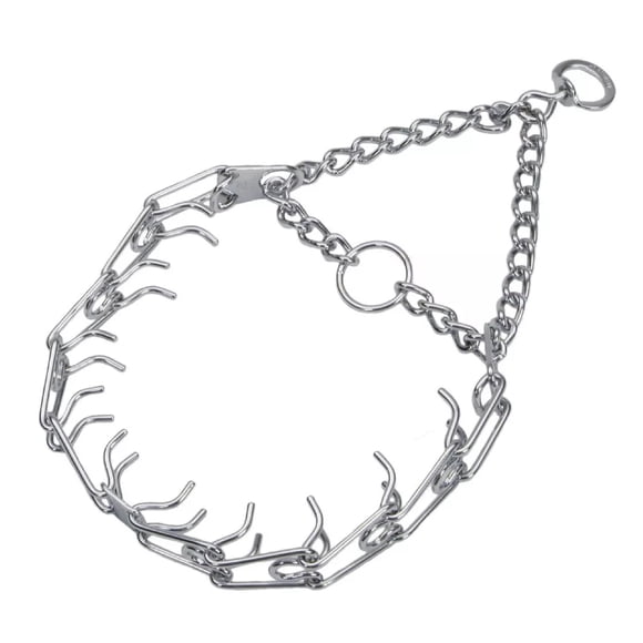 Collar de adiestramiento para perros Herm Sprenger Ultra-Plus con puntas cromadas