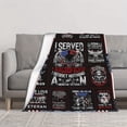 thumbnail image 6 of 1 Pc Veterans Gifts, Veteran Fathers Gifts, Veteran Gifts for Men, Gifts for Veterans, Navy/Army/Air Force Veteran Gifts, Proud Patriotic Hard Head Veterans Throw Blanket 80"x60", 6 of 6