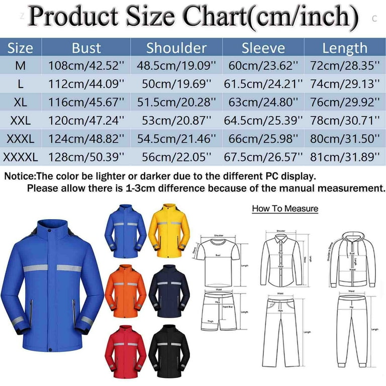 Letterman Jacket For Men Plus Size Warm Outdoor Wear Reflective