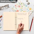 thumbnail image 5 of Haosy Pastel Wildflower Garden Notebooks 1-subject Journal 60 Sheets A5 College Ruled Paper Detachable Ring 8.3"x5.7", 5 of 8