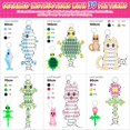 thumbnail image 2 of Kit de llaveros Craft Beads Funtopia Beads para manualidades con cuentas de poni, 2 of 8