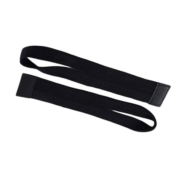 2 Correas de Muñeca Macarena Levantamiento de Pesas Accesorios de Fitness Premium Negro