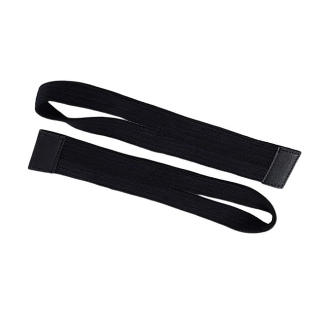 Sangles de Musculation Accessoires D\'entraînement Physique Grips Premium pour Culturisme Noir