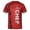 Red, variant on Men's Custom Chef Shirt Printed Graphic Short Sleeve Chef Coat Restaurant Kitchen Chef Top Uniform Red XL