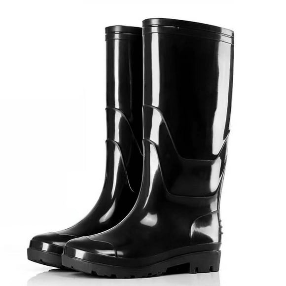 Botas altas para hombre, botas de lluvia para hombre, equipo de protección laboral impermeable, botas impermeables para hombre, resistentes y duraderas