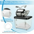 thumbnail image 2 of Barara King 300W Commercial Ice Crusher with Dual Blades and Safety Switch-Black, 2 of 9
