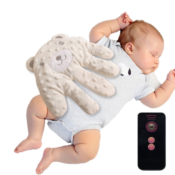 Baby Palmadita Juguete para Dormir Patrón Bebé Smelling (Beige Oso)