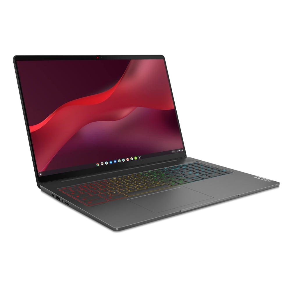 Lenovo Ideapad Gaming Chromebook Laptop, 16.0" WQXGA 2.5K IPS, Intel Core i3-1215U, 8GB RAM, 128GB eMMC, Storm Grey, 82V80009UX, Cloud Gaming