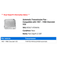 thumbnail image 2 of Automatic Transmission Pan - Compatible with 1987 - 1988 Chevy V30, 2 of 2