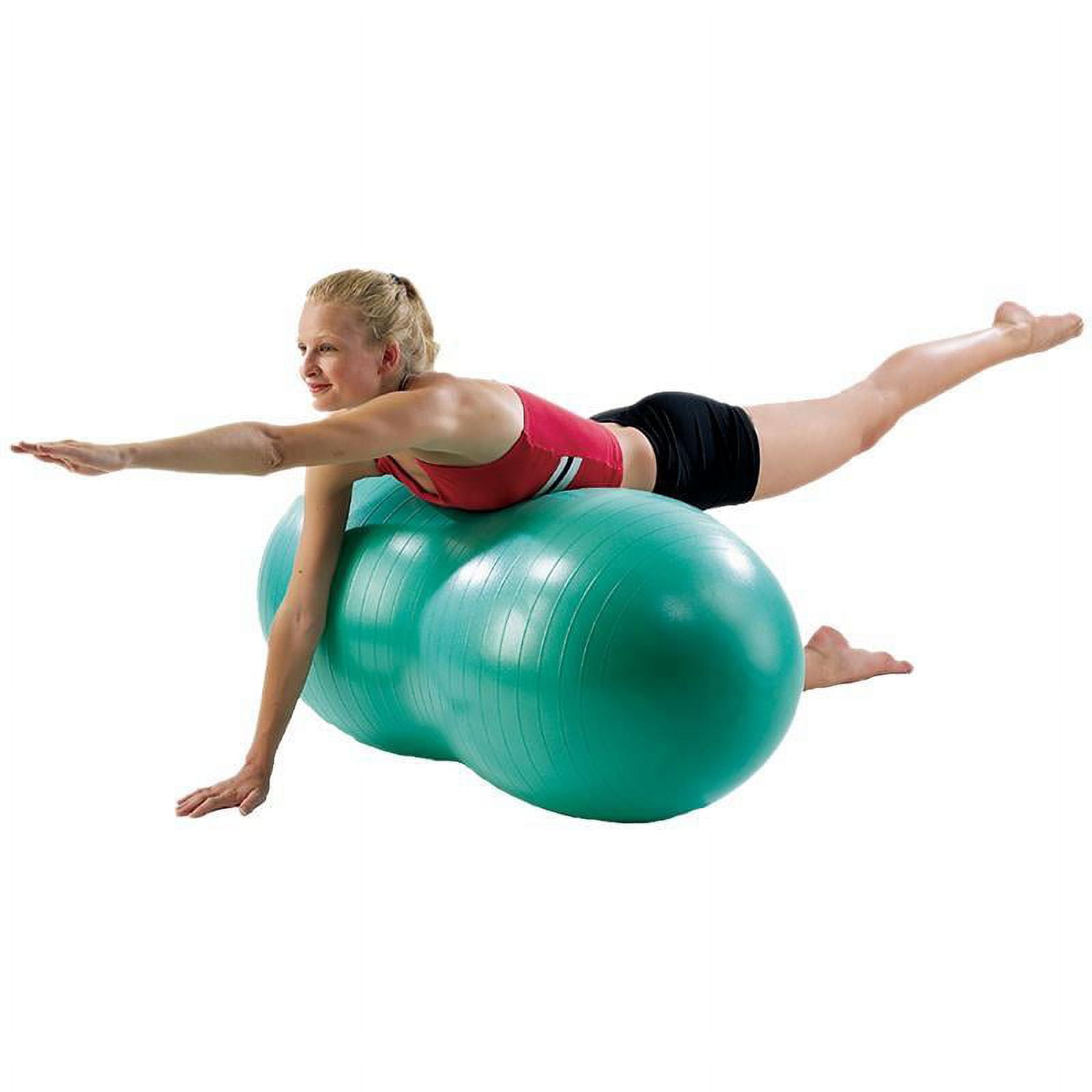 AeroMat 35247 60 cm Therapy Peanut Ball Burst Resistance Red
