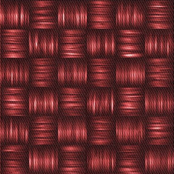 Ahgly Company Indoor Square Patterned Maroon Red Area Rugs, 8' Square
